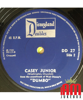 Quand je vois un éléphant voler Casey Junior [No Artist] - Vinyl 7", 45 RPM, Single