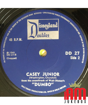 Quand je vois un éléphant voler Casey Junior [No Artist] - Vinyl 7", 45 RPM, Single [product.brand] 1 - Shop I'm Jukebox 