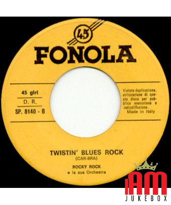 Zorro Twistin' Blues Rock [Romy (10),...] - Vinyle 7", 45 tours [product.brand] 1 - Shop I'm Jukebox 