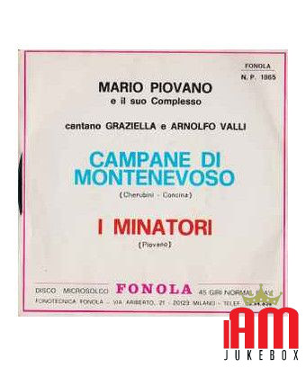 Campane Di Montenevoso [Graziella (3),...] – Vinyl 7", 45 RPM, Neuauflage [product.brand] 1 - Shop I'm Jukebox 