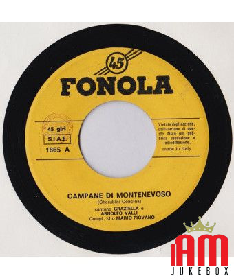 Campane Di Montenevoso [Graziella (3),...] – Vinyl 7", 45 RPM, Neuauflage [product.brand] 1 - Shop I'm Jukebox 