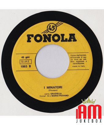 Campane Di Montenevoso [Graziella (3),...] – Vinyl 7", 45 RPM, Neuauflage [product.brand] 1 - Shop I'm Jukebox 