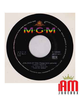 Jealous Of You [Connie Francis] - Vinyle 7", 45 tours [product.brand] 1 - Shop I'm Jukebox 