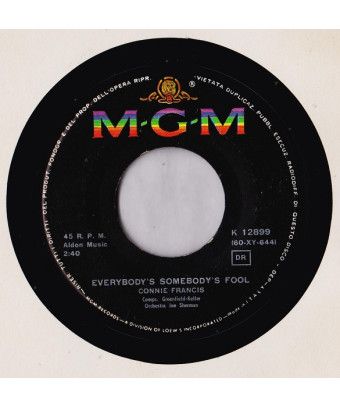 Jealous Of You [Connie Francis] - Vinyl 7", 45 RPM [product.brand] 1 - Shop I'm Jukebox 