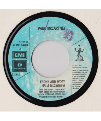 Ebony And Ivory [Paul McCartney] – Vinyl 7", 45 RPM [product.brand] 1 - Shop I'm Jukebox 
