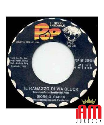 The Boy From Via Gluck Dio Come Ti Amo [Giorgio Gaber,...] - Vinyl 6", 45 RPM [product.brand] 1 - Shop I'm Jukebox 