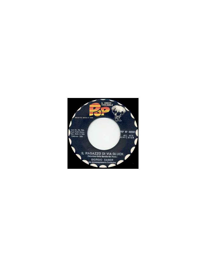 Il Ragazzo Di Via Gluck Dio Come Ti Amo [Giorgio Gaber,...] - Vinyl 6", 45 RPM [product.brand] 1 - Shop I'm Jukebox iamjukebox.i