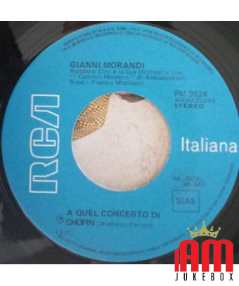 Bonne nuit Elisa au concert de Chopin [Gianni Morandi] - Vinyle 7", 45 tours, stéréo [product.brand] 1 - Shop I'm Jukebox 