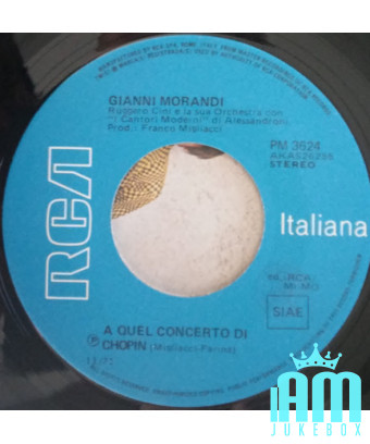 Goodnight Elisa At That Chopin Concert [Gianni Morandi] - Vinyl 7", 45 RPM, Stereo [product.brand] 1 - Shop I'm Jukebox 