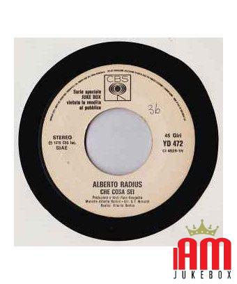 Il Mio Cielo, La Mia Anima Che Cosa Sei [Sandro Giacobbe,...] - Vinyl 7", 45 RPM, Jukebox [product.brand] 1 - Shop I'm Jukebox 