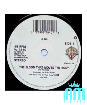Le sang qui bouge le corps [a-ha] - Vinyl 7", 45 RPM, Single, Stéréo [product.brand] 1 - Shop I'm Jukebox 