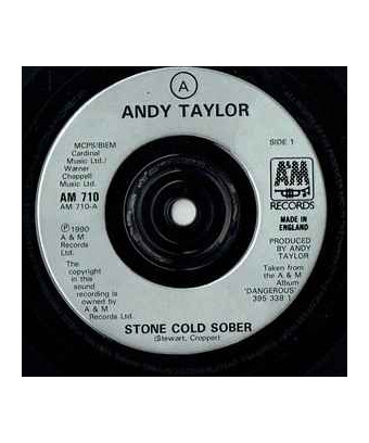 Stone Cold Sober [Andy Taylor] - Vinyl 7", 45 RPM, Single
