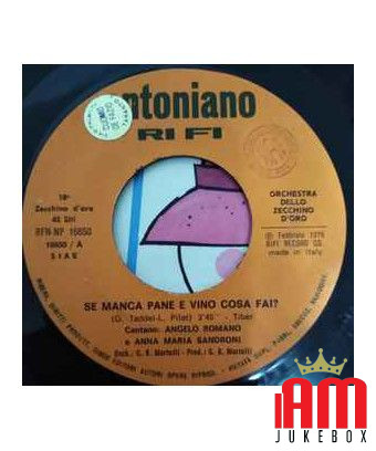 Zecchino D'Oro 76 - Se Manca Pane E Vino Cosa Fai ? [Various] - Vinyl 7" [product.brand] 1 - Shop I'm Jukebox 