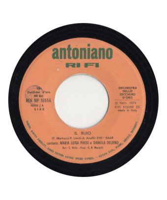 Il Buio [Orchestra Dello Zecchino D'Oro] - Vinyl 7", 45 RPM [product.brand] 1 - Shop I'm Jukebox 