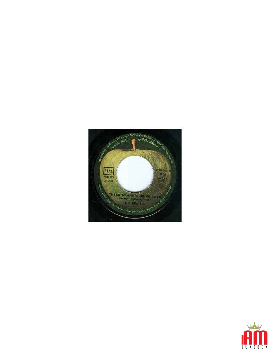 The Long And Winding Road [The Beatles] - Vinyle 7", 45 tours, Single [product.brand] 1 - Shop I'm Jukebox 