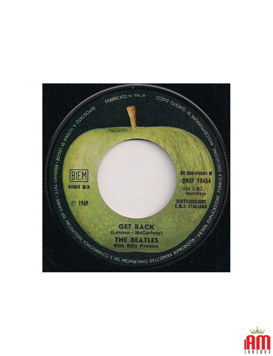 Get Back Don't Let Me Down [The Beatles,...] - Vinyl 7", 45 RPM, Single [product.brand] 1 - Shop I'm Jukebox 