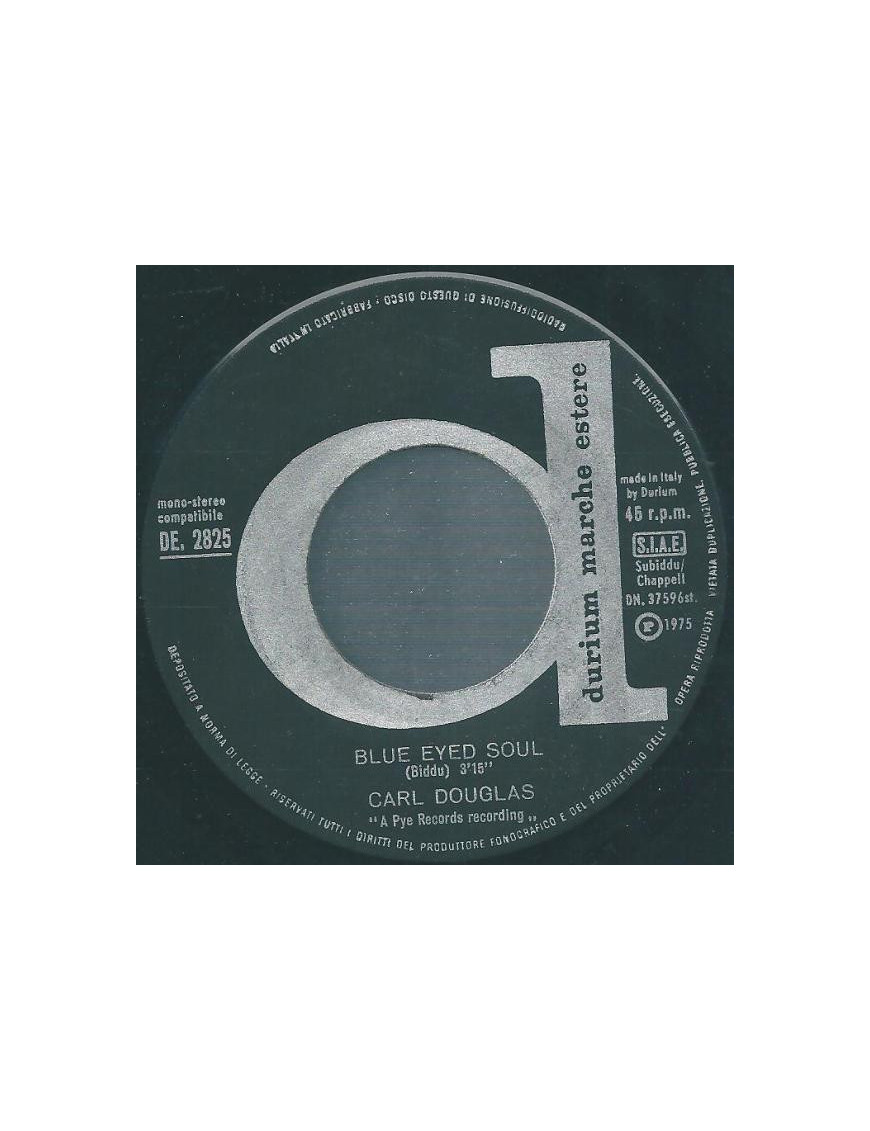 Blue Eyed Soul Dance The Kung Fu [Carl Douglas] - Vinyl 7", 45 RPM [product.brand] 1 - Shop I'm Jukebox 