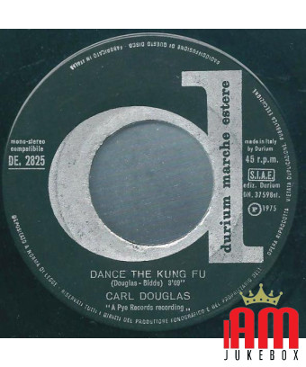 Blue Eyed Soul Dance The Kung Fu [Carl Douglas] - Vinyle 7", 45 tours