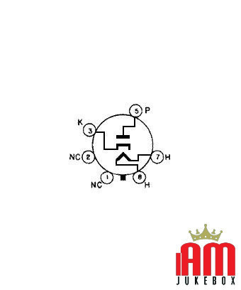 VALVOLA 6AX4 GT RECTIFIER FIVRE TUBE VALVE Valves [product.brand] Condition: NOS [product.supplier] 1 VALVOLA 6AX4 GT RECTIFIER 