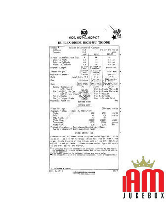 6Q7G valve Fivre valves Fivre Condition: New [product.supplier] 1 Valvola 6Q7G NR68 CV587 6Q7G Valve Fivre Italia Cv587 Vt-92a W