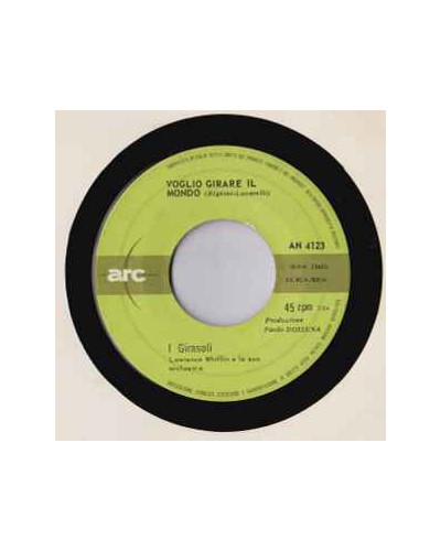 Je veux faire le tour du monde, regarder au soleil [I Girasoli] - Vinyl 7", 45 RPM, Mono [product.brand] 1 - Shop I'm Jukebox 