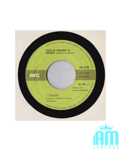 I Want to Go Around the World Look in the Sun [I Girasoli] – Vinyl 7", 45 RPM, Mono [product.brand] 1 - Shop I'm Jukebox 