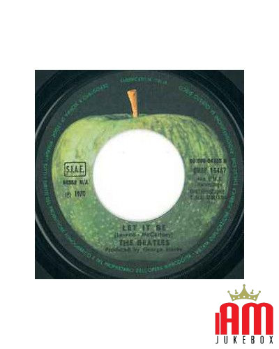 Let It Be [The Beatles] – Vinyl 7", 45 RPM, Single, Fehldruck [product.brand] 1 - Shop I'm Jukebox 