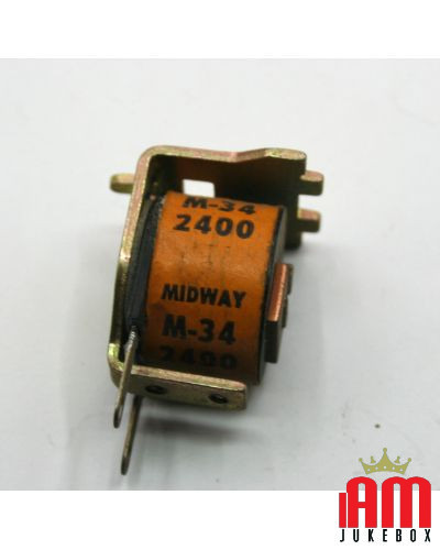 Midway M-34 2400 (Original) Solinoide Midway Zustand: NOS [product.supplier] 1 Midway M-34 2400 (Original) Midway M-34 2400 Midw