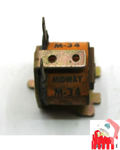 Italiano (Italian) Midway Midway M-34 2400 1 Solinoidi 1 Shop I'm Jukebox iamjukebox.it 