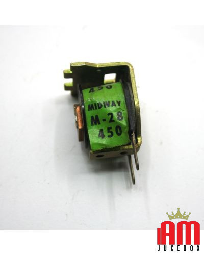 Midway M-28 450 (Original) Solinoidi Midway Condizione: NOS [product.supplier] 1 Midway M-28 450 (Original) Midway M-28 450 Midw