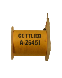 Rolle A-26451 Solinoide Gottlieb Zustand: NOS [product.supplier] 1 Bobina A-26451 GOTTLIEB A 26451 FLIPPERSPULE wessen, Scheiben