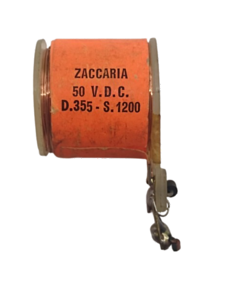 COIL: D355-S1200 DC Solinoids [product.brand] Condition: NOS [product.supplier] 1 Bobina: D355 -S1200 DC Coils: Zaccaria ® D355-