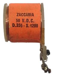 COIL: D355-S1200 DC Solinoids [product.brand] Condition: NOS [product.supplier] 1 Bobina: D355 -S1200 DC Coils: Zaccaria ® D355-