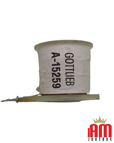 Rolle A-15259 Solinoide Goottlieb Zustand: NOS [product.supplier] 1 Bobina A-15259 Gottlieb A-15259 Flipper-Rolle – Gottlieb Spu