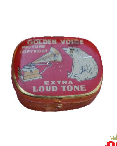 His Masters Voice" Loud Tone Gramophone Needle Tin Box Puntine per Jukebox e giradischi [product.brand] Condizione: NOS [product