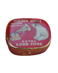 „His Masters Voice“-Loud-Tone-Grammophonnadel-Blechdose Jukebox- und Plattenspielernadeln [product.brand] Zustand: NOS [product.