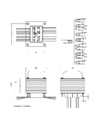 Transformator für SEEBURG Q100 TSU-5 Jukebox
