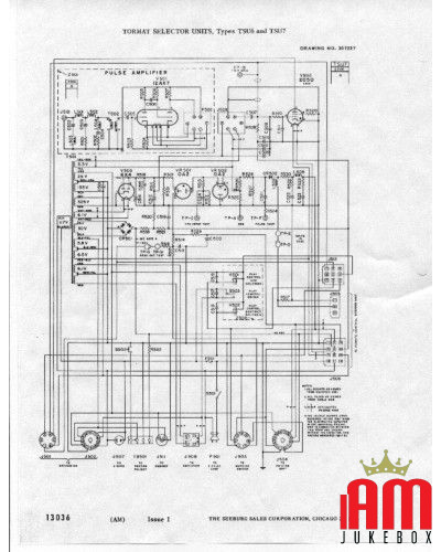 transfatore per Jukebox SEEBURG Q100 TSU-5 Seeburg 1 - Shop I'm Jukebox 