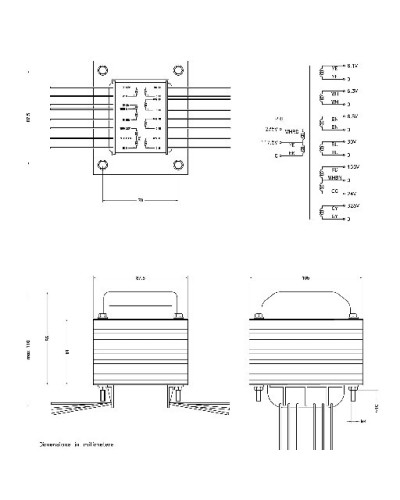 SEEBURG S173 Jukebox Transformer - 307666-1 - 773312