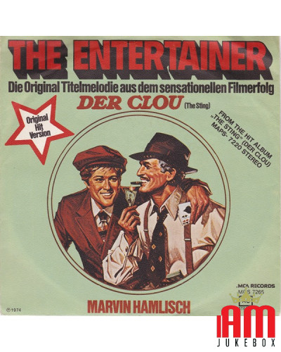 COPERTINE SENZA VINILE PER 45° Marvin Hamlisch – The Entertainer