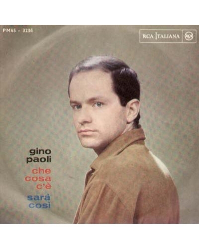 COVER OHNE VINYL 45 RPM Gino Paoli – Was ist da?