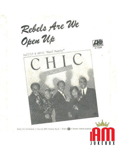 Vinylfreies Cover, 45 U/min, schick – Rebels Are We [product.brand] 1 - Shop I'm Jukebox 