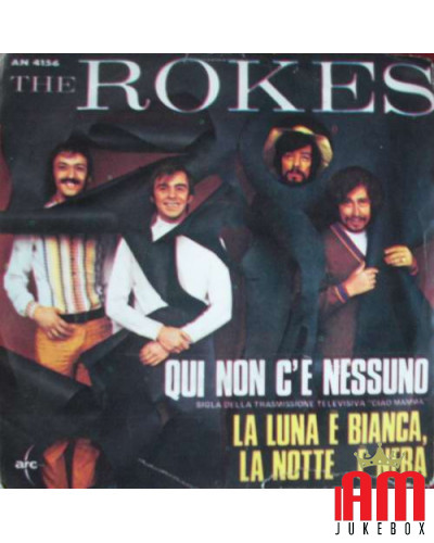 COVER OHNE VINYL 45 RPM The Rokes – There's Nobody Here
