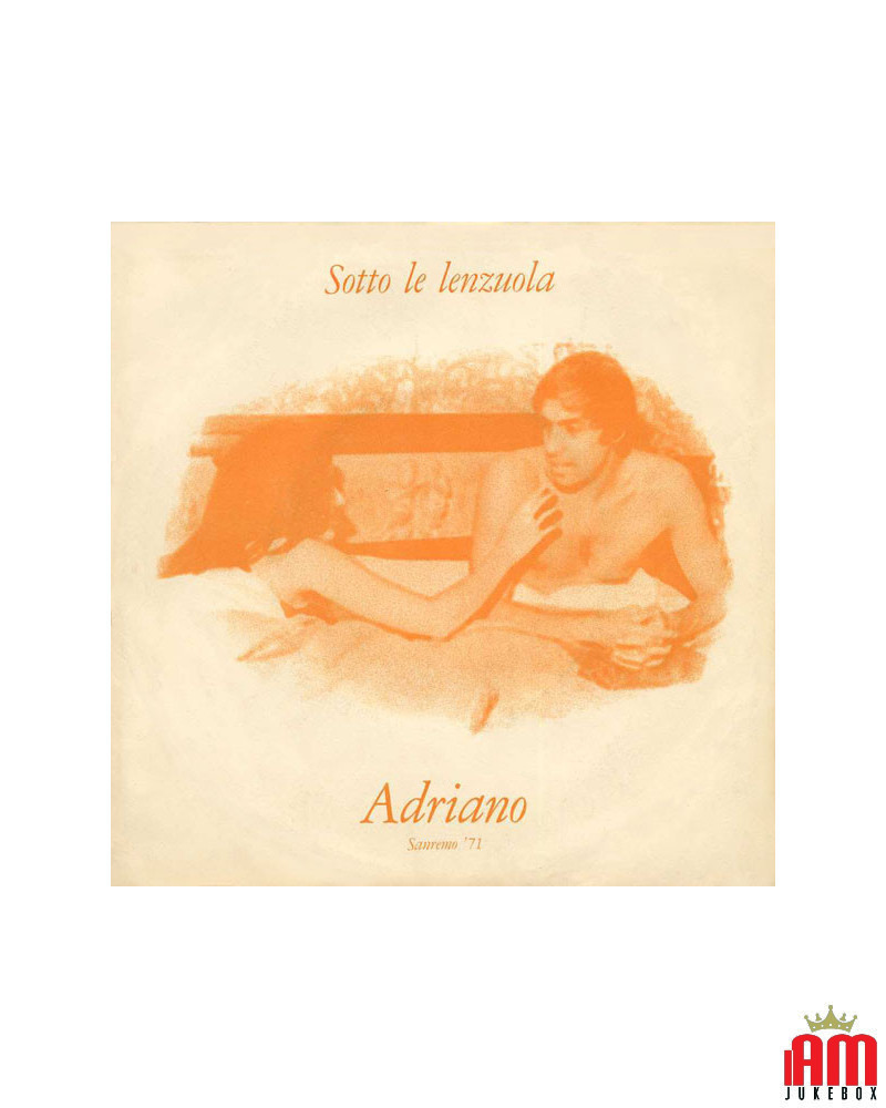 COVER OHNE VINYL 45 RPM Adriano Celentano