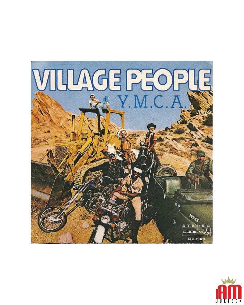 COVER OHNE VINYL 45 RPM Village People