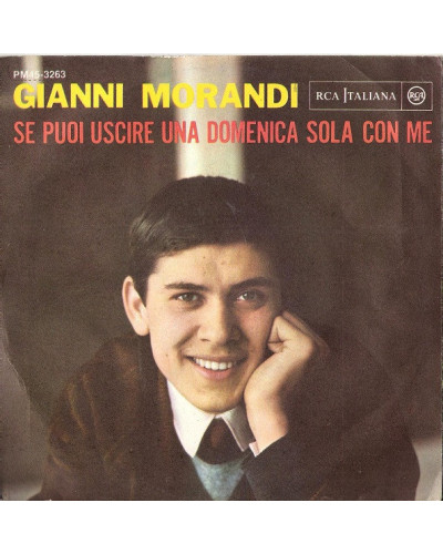 NE PAS VENDRE LA COUVERTURE SANS VINYLE 45 RPM Gianni Morandi