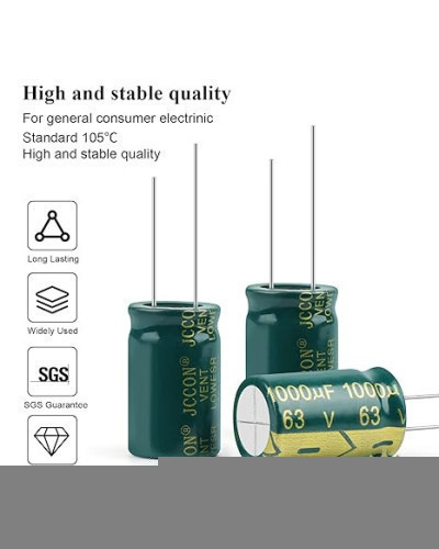 Condensatore elettrolitico in alluminio basso ESR 4,7 uf 50 V