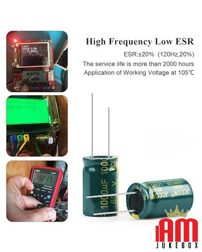 copy of Condensatore elettrolitico in alluminio basso ESR 470 uf 10 V