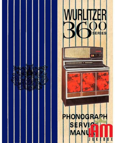 WURLITZER Jukebox-Handbuch Modelle 1500 und 1550 (1952) im PDF-Format
