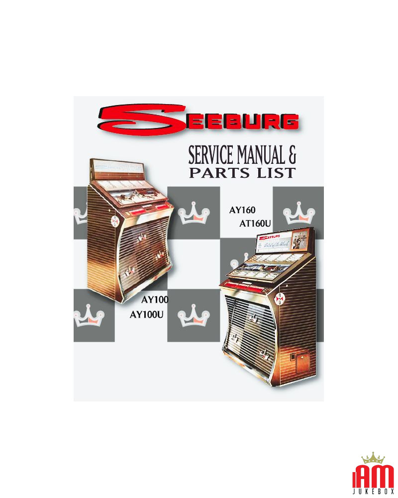 Manuale Jukebox SEEBURG AY 160 & AY160U Download Seeburg 1 - Shop I'm Jukebox 